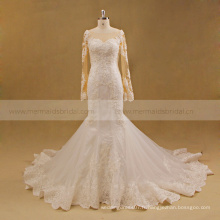 Robe de mariage Guangdong usine costume robe de mariée robe de dentelle